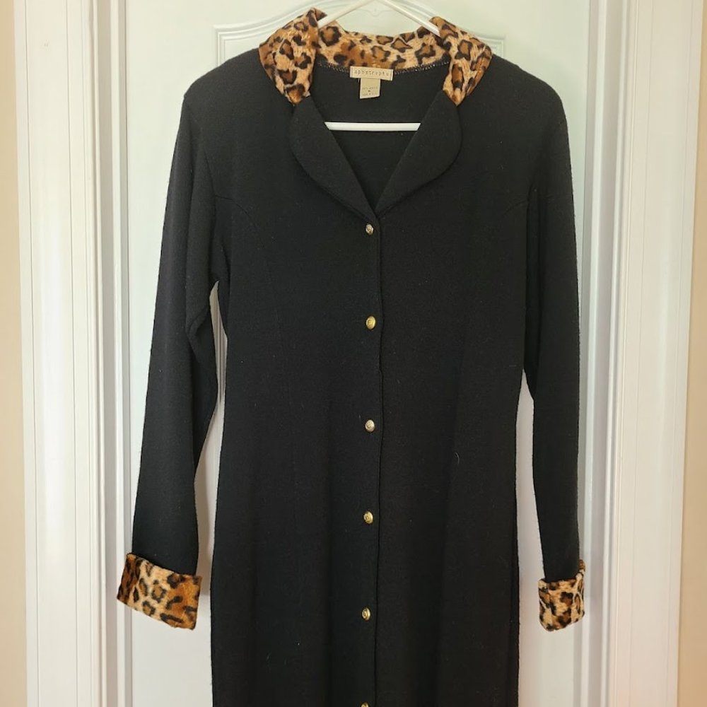 Leopard Sweater Dress